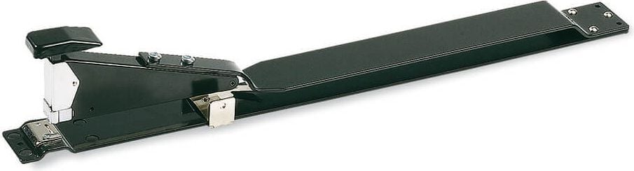 Langarm-Heftgerät Rapid HD12 10300218, bis 40 Blatt, Einlegetiefe: variabel bis
400mm, für 24/6 und 24/8+ Klammern, schwarz, schwarz