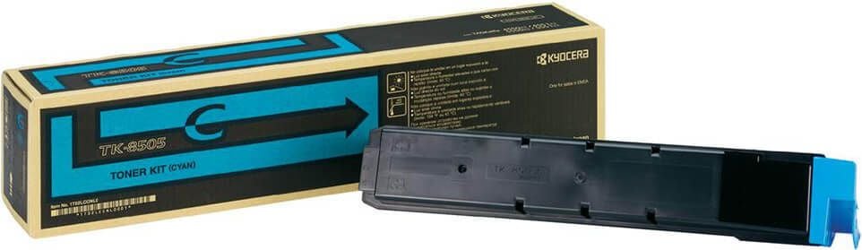 Kyocera Lasertoner TK-8505C, cyan, 20.000 Seiten