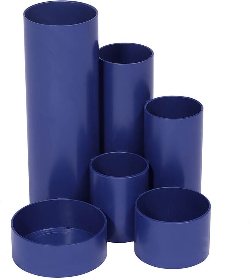 Stifteköcher M&M 685082, 6 Fächer, recyceltes Polystyrol (PS), Blauer
Engel, schwarz