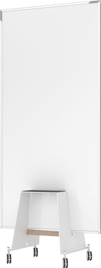 Whiteboard Magnetoplan Design-Thinking Whiteboard-Kit, 90x178cm, lackiert, trocken abwischbar,
freistehend/Wandanlehnung, inkl. Base