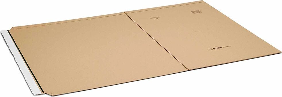 Universalverpackungen KBV-760, B2, Innenmaß: 760x510x54mm (LxBxH), variable
Höhe, B-Welle, braun, Pack 20 Stück