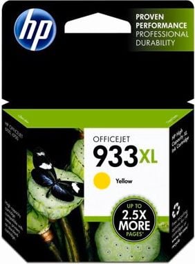 HP Tintenpatrone CN056AE Nr. 933XL, yellow, 825 Seiten