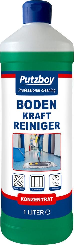 Bodenreiniger Putzboy Kraftreiniger 14 007 01, Flasche, 1 Liter, Konzentrat