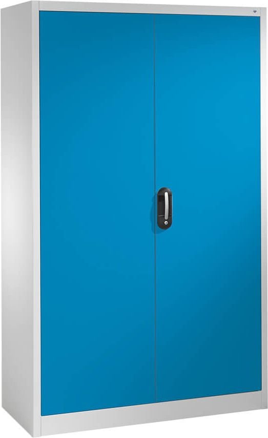 Werkstattschrank CP Serie 89 Werkzeugschrank 8930-00, 120x195x40cm (BxHxT), 4 Böden, 2 Flügeltüren, hellblau