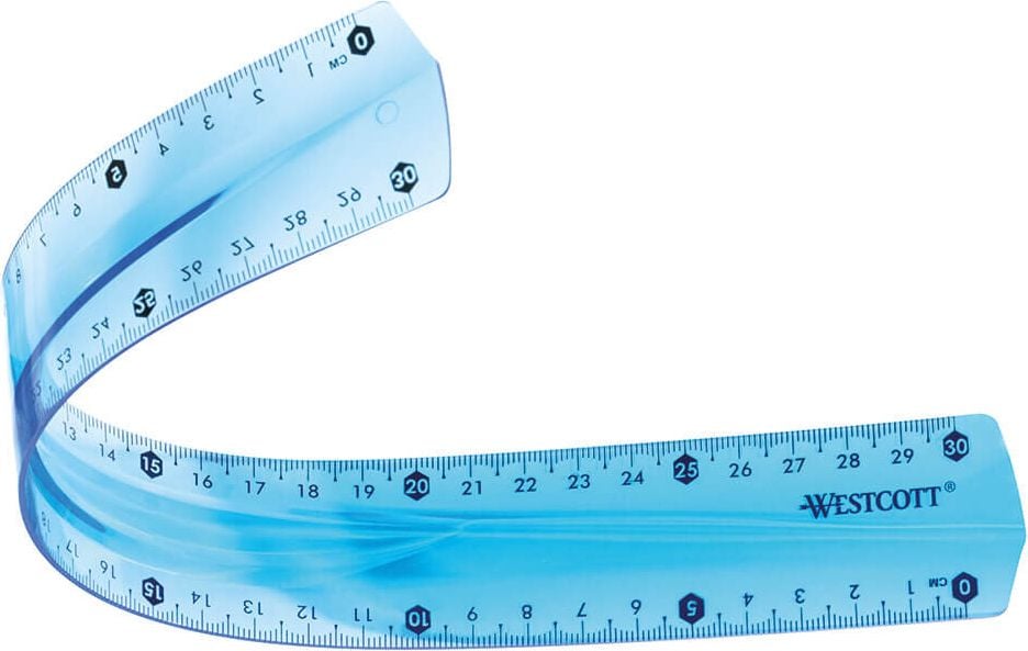 Lineale Westcott E-10222 00, 30cm, flexibel/unzerbrechlich, transparent
sortiert