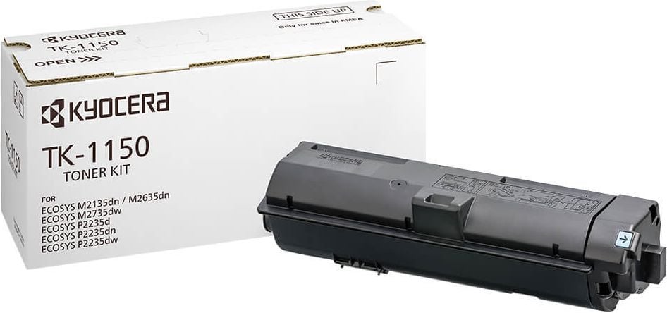 Kyocera Lasertoner TK-1150, schwarz, 3.000 Seiten