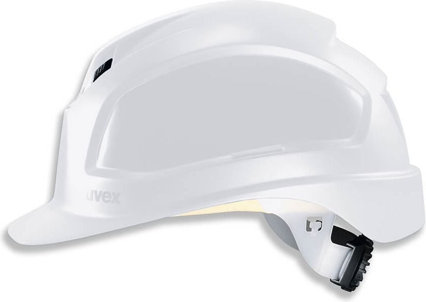 Schutzhelme uvex pheos B-WR 9772, langer Schirm, stufenlose Weitenregulierung
(51-61cm), weiß