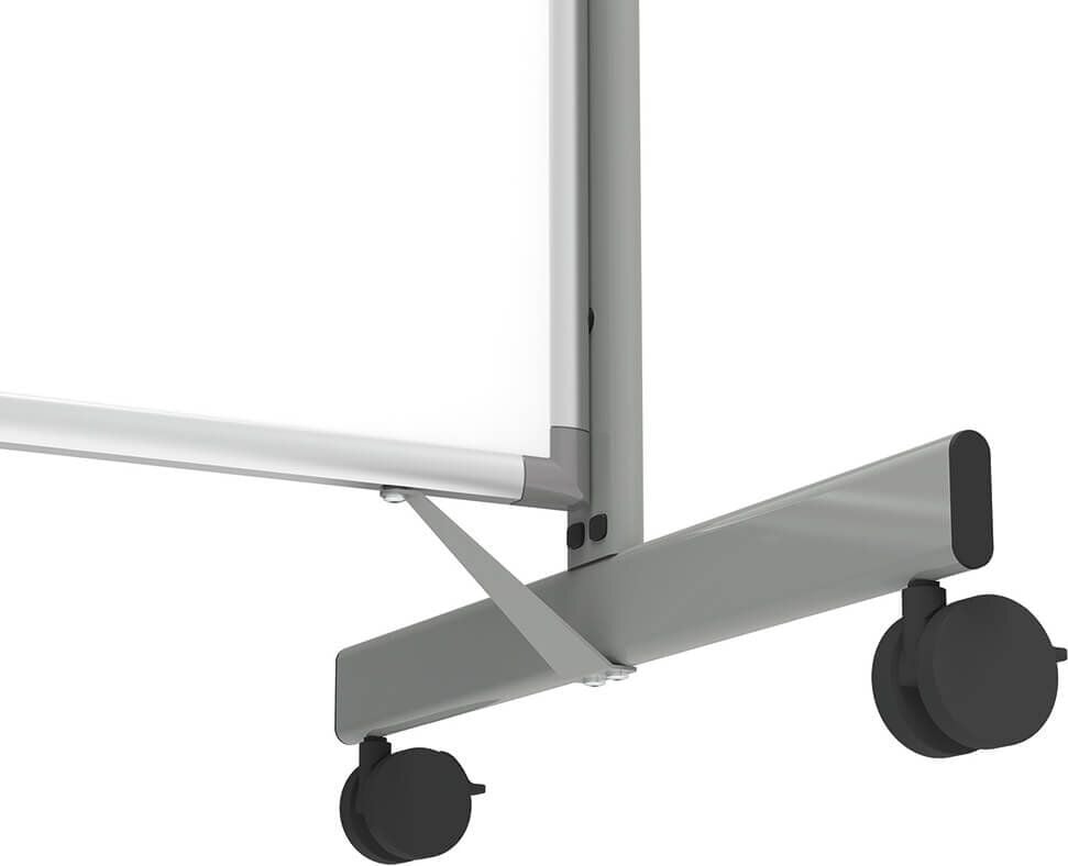 Whiteboard mobil MAULpro easy2move 63396-84, 180x100cm, kunststoffbeschichtet, magnet-
haftend, trocken abwischbar, Stativtafel