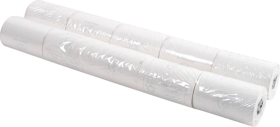 Thermorollen Exacompta 40753E 57mm x 40mm x 18m, 12mm Kerndurchmesser, für Kartenzahlung, ohne
Text, phenolfrei, Pack 10 Rollen