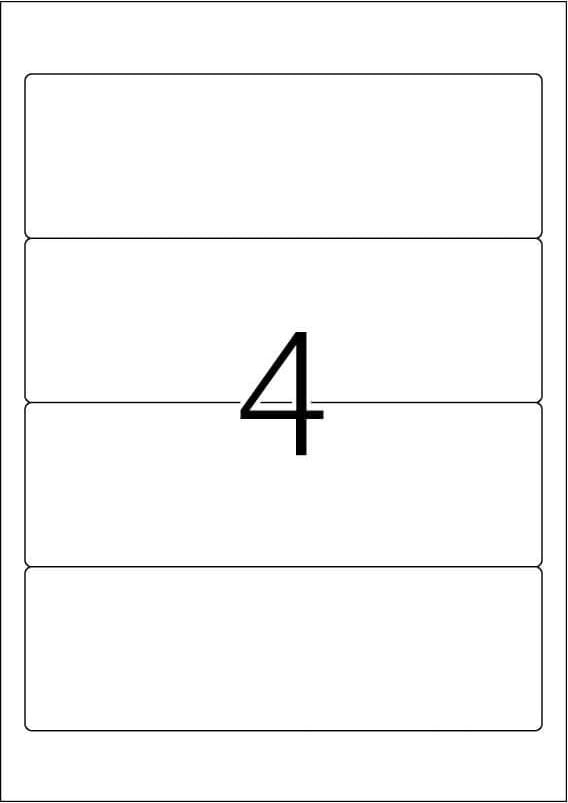 Rückenschilder Herma 4826, breit/kurz, 192x61mm, Inkjet, auf A4, weiß,
Pack 25 Blatt/100 Stück