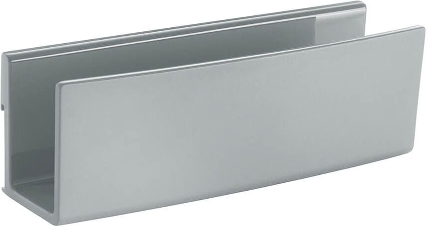 Glasboard-Ablagefach Sigel GL803, 160x54x43mm, Kunststoff, mit magnetischem Clip, anthrazit, anthrazit