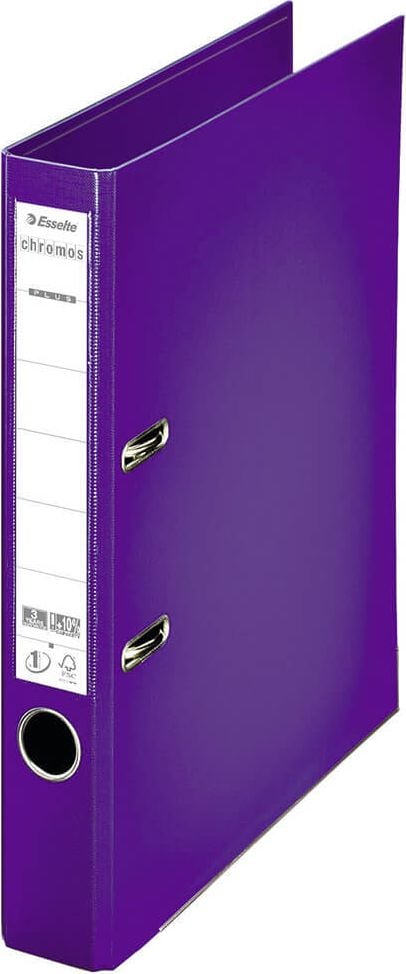 Ordner A4 Centra Chromos 2311, 50mm, PP, A4, 5cm Rücken, PP-Folie, violett