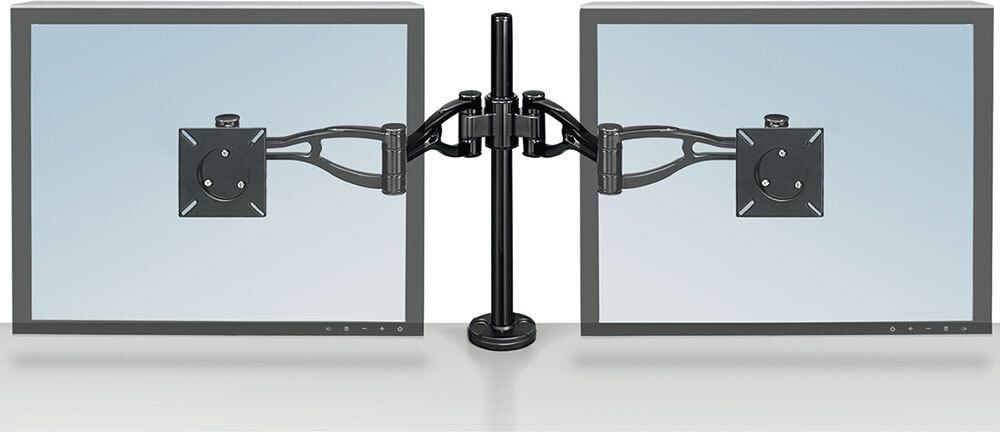 Monitorhalter Fellowes Vista Dual Monitorarm 8041701, 2 Arme, Tragfähigkeit bis zu 10 kg pro Arm,
Klemmhalterung