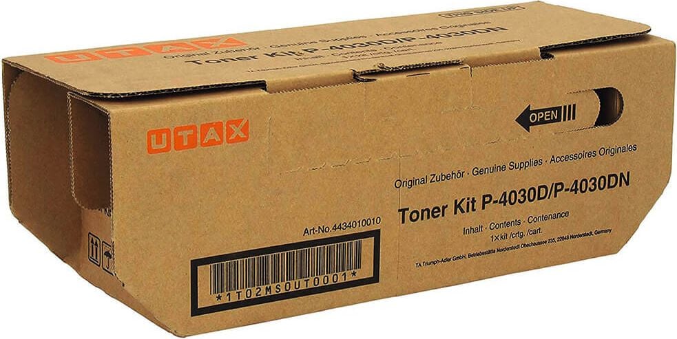 Utax Lasertoner P4030DN 4434010010, schwarz, 12.000 Seiten