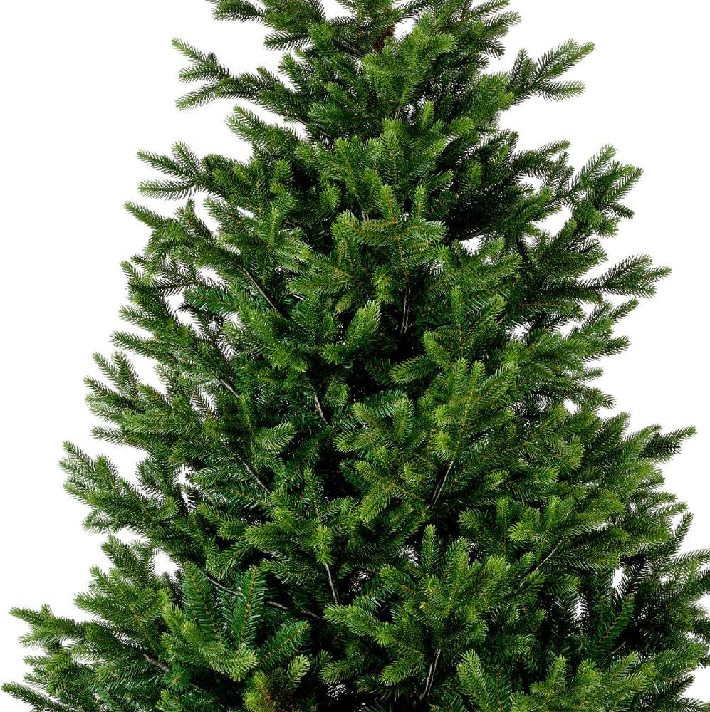 Weihnachtsbaum EVERLANDS Tanne Nordmann, 150x210cm (DxH), Polyethylen/PVC, mit
Standfuß