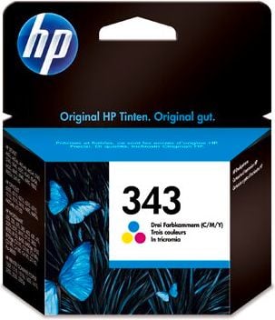 HP Tintenpatrone C8766EE Nr. 343, 3-farbig, 7ml,
330 Seiten