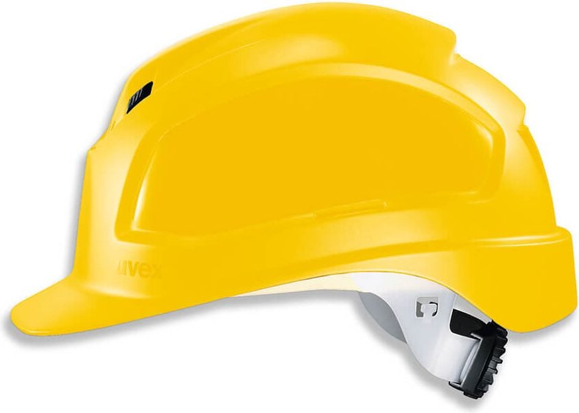 Schutzhelme uvex pheos B-WR 9772, langer Schirm, stufenlose Weitenregulierung
(51-61cm), gelb