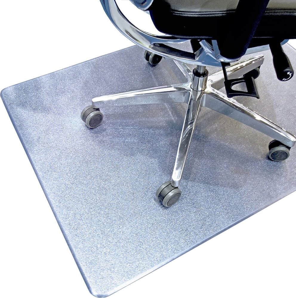 Bodenschutzmatten CLEARTEX megamat EDCMFLPS0030, 115x150cm, rechteckig, Polycarbonat, für
harte Böden und alle Teppiche