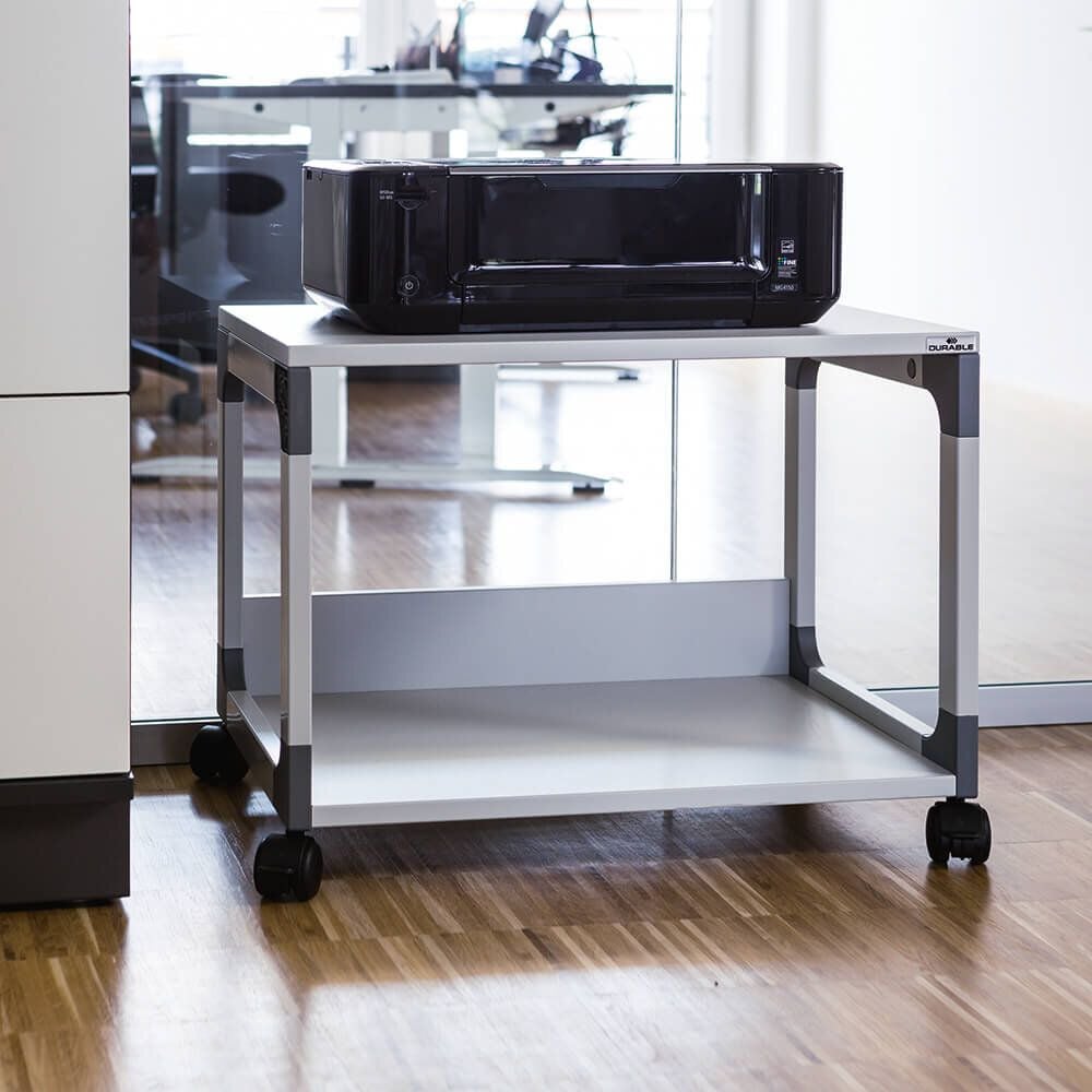 Multifunktionswagen Durable System Multi Trolley 48 3710, 2 Böden, grau
