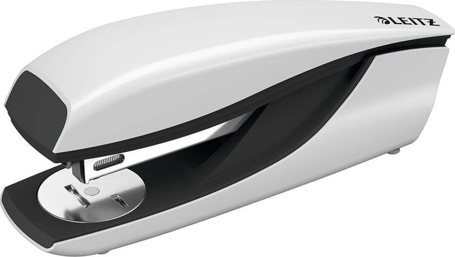 Heftgerät Leitz New NeXXt 5502/OL3, bis 30 Blatt, Einlegetiefe: 65mm, für
24/6+26/6 Klammern, hellgrau