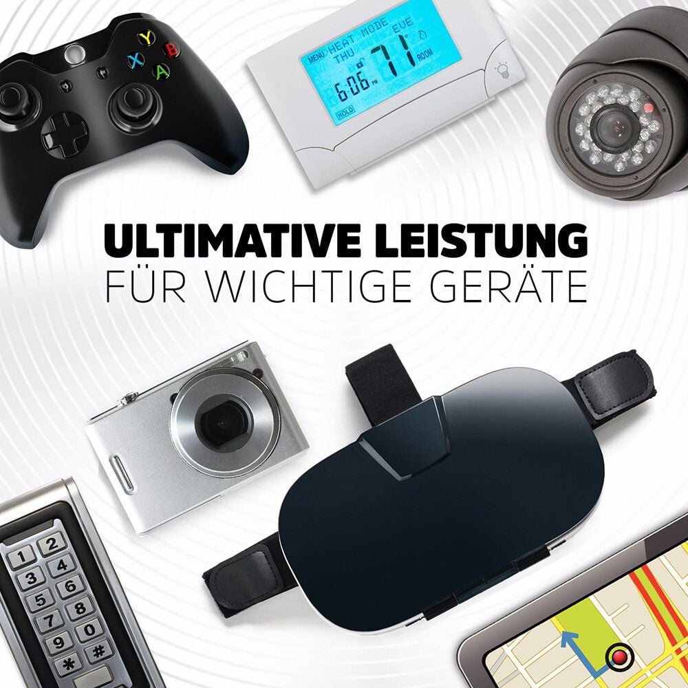 Batterien Energizer Ultimate Lithium Micro (AAA), 1,5 Volt, temperaturbeständig von −40 C bis +60 C, enthält recycelte Materialien, Pack 10 Stück
