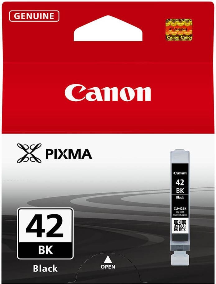 Canon Tintenpatrone CLI-42BK, schwarz, (6384B001), 13ml