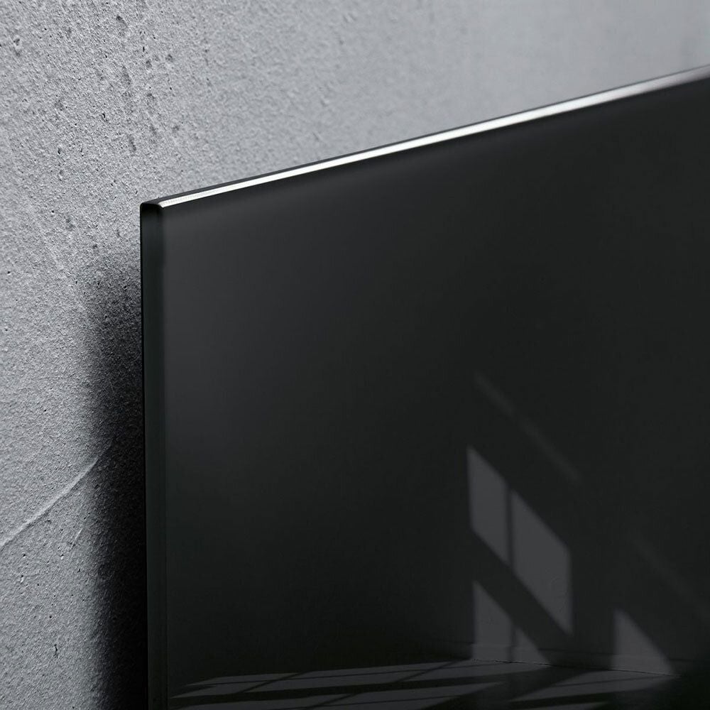 Glasboard Sigel artverum GL210/GL211/GL213, 90x120cm, magnetisch, Wandaufhängun im Hoch-
oder Querformat, inkl. 1 Magnet, grau