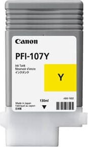 Canon Tintenpatrone PFI-107Y, yellow, (6708B001), 130ml