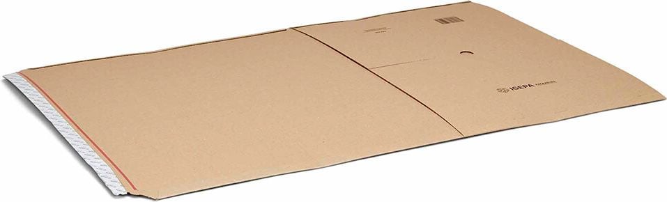Universalverpackungen KBV-620, A2, Innenmaß: 620x420x54mm (LxBxH), variable
Höhe, B-Welle, braun, Pack 20 Stück