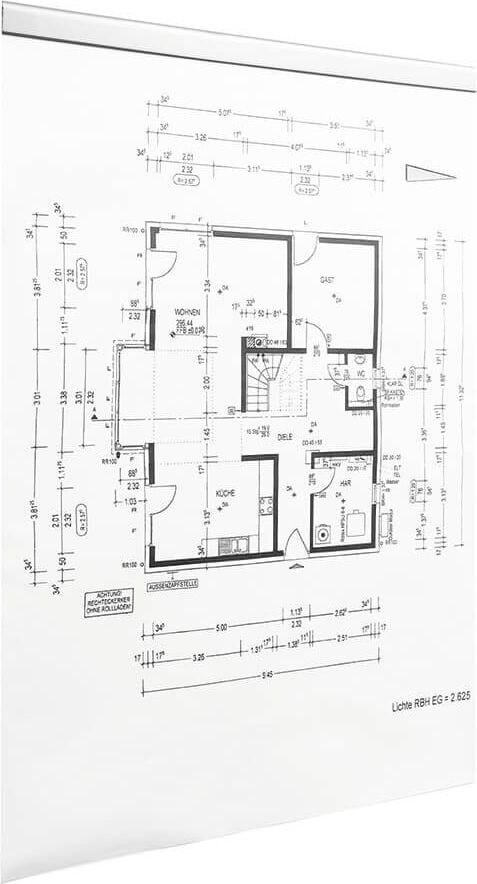 Papierklemmleisten Durable DURAFIX RAIL 4707, 29,7x1,7cm, Kunststoff, magnetisch, zur selbstklebenden Montage, silber, Pack 5 Stück, silber