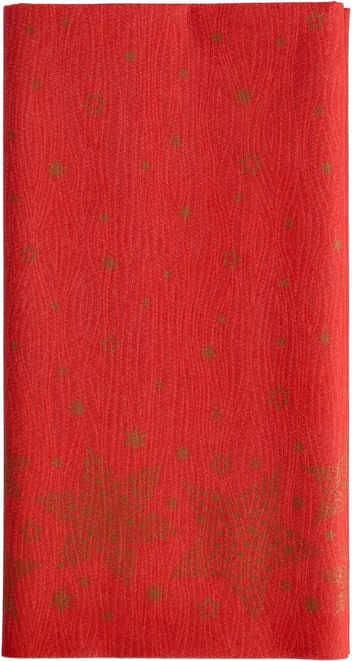 Tischdecke Papstar Christmas Shine, 180x120cm Rolle, Airlaid