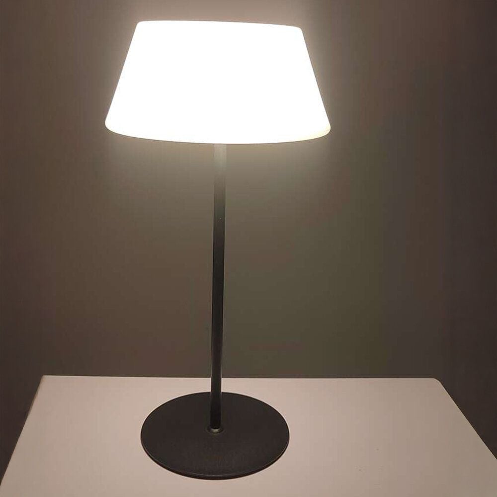 LED-Schreibtischleuchten Unilux LOOMPA, 2 W, LED (warmweiß), 109lm/W, IP44 spritzwassergeschützt, Standfuß, rot