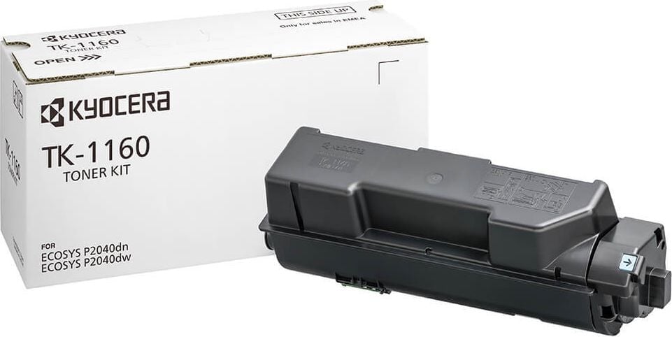 Kyocera Lasertoner TK-1160, schwarz, 7.200 Seiten