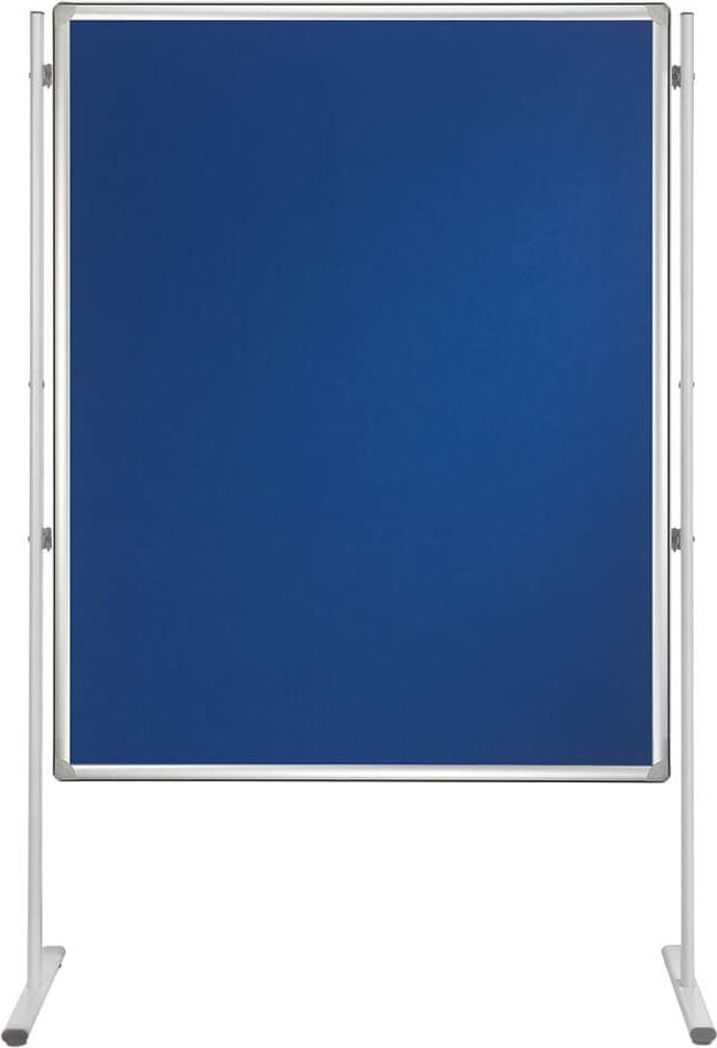 Stellwand Franken PRO PTD8303, 90x120cm, Filztafel, grau