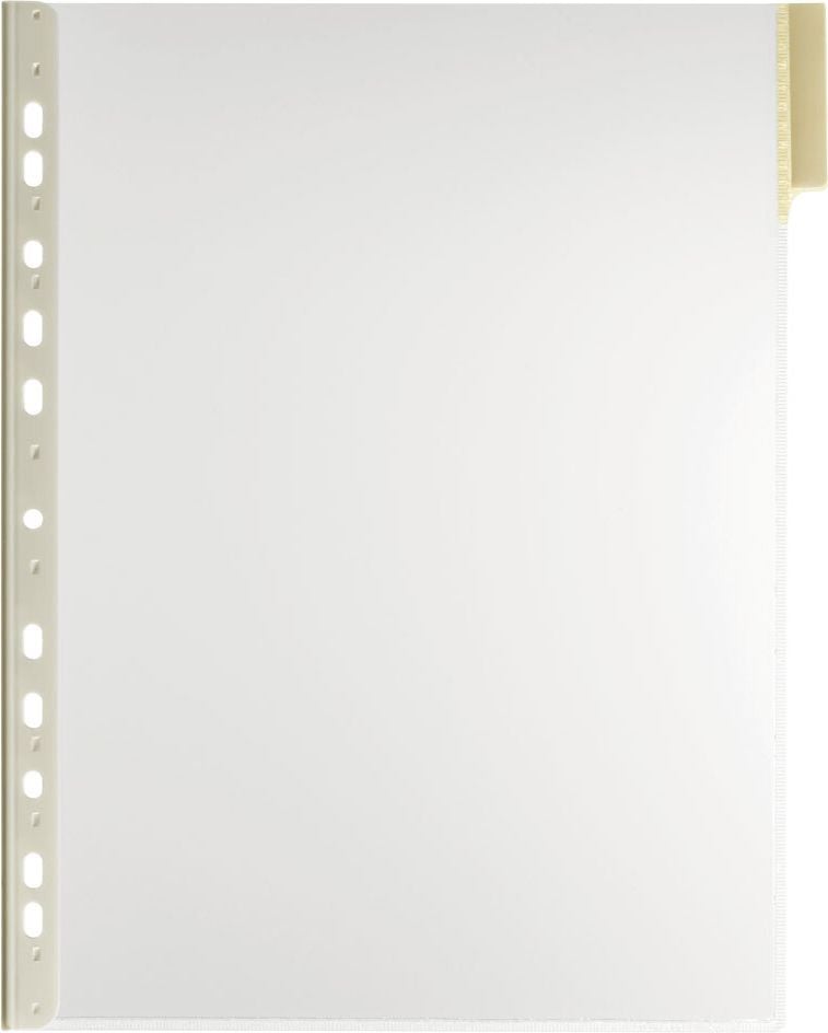 Sichttafel Durable Function Panel 5607, für A4, Hartfolie, farbige
Taben, Pack 5 Stück, gelb