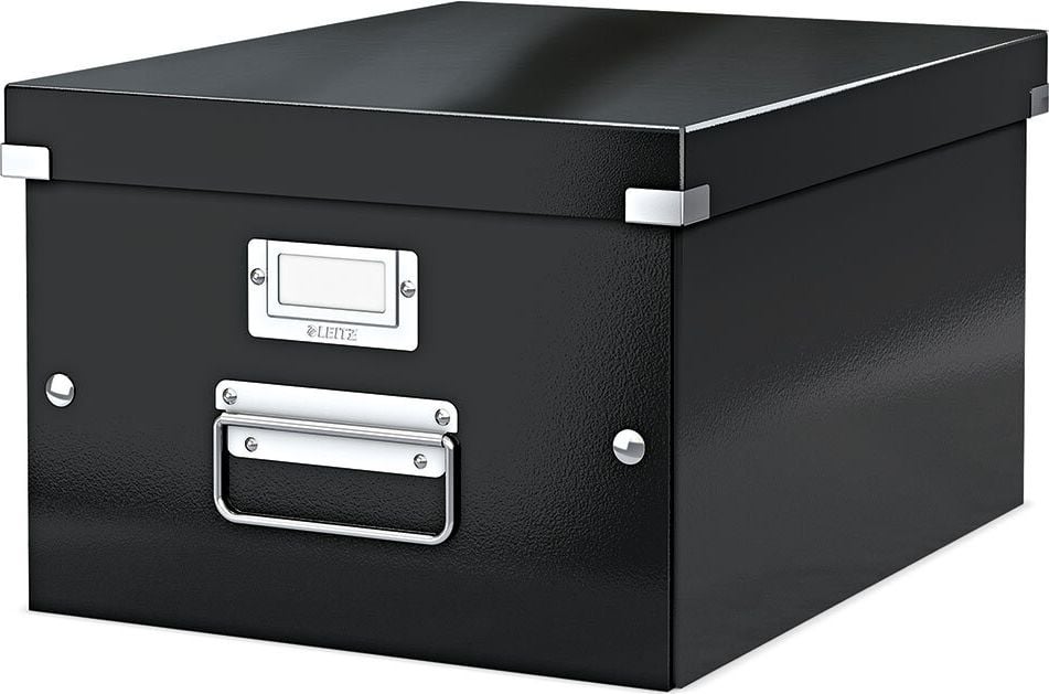 Ablagebox Leitz Click & Store WOW 6044, Ablage- und Transportbox,
mittel, schwarz