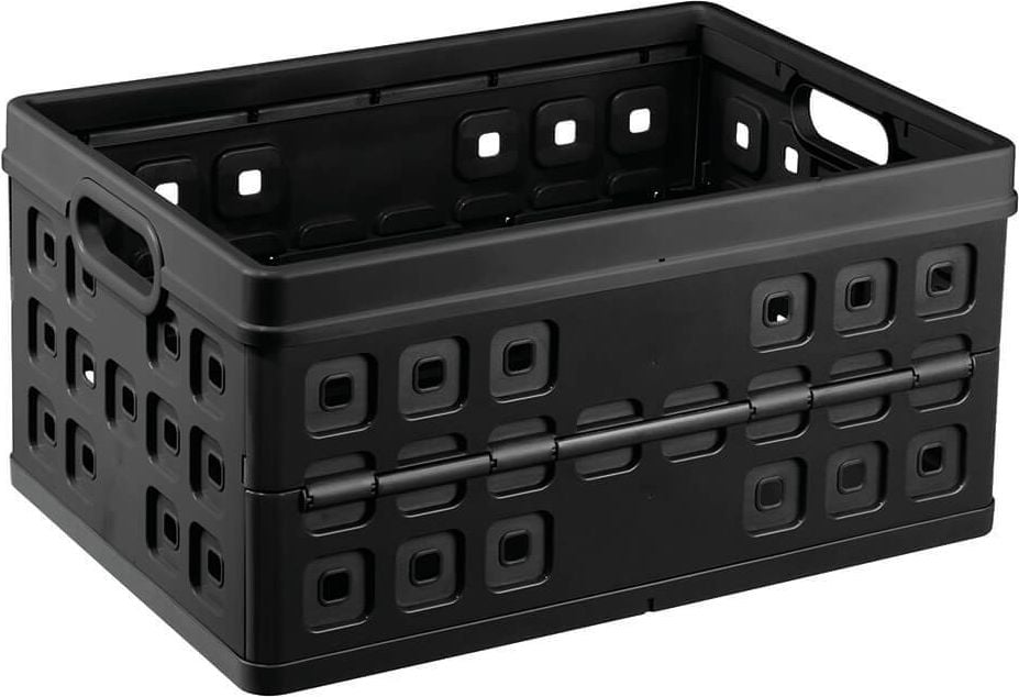 Klappbox Helit the flapline 46L H61802-95, 46 Liter, Außenmaße: 380x540x265mm (BxTxH),
bis 27 kg, schwarz