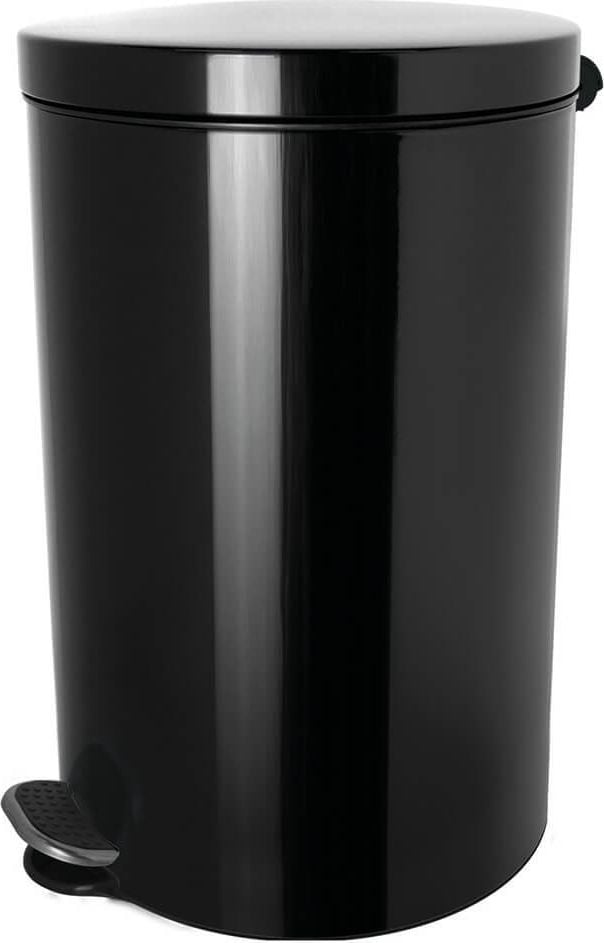 Tret-Abfallsammler Helit the knight H24040, 3 Liter, Stahlblech, Kunststoff-Inneneimer,
Silberionenbeschichtung, antibakteriell, schwarz