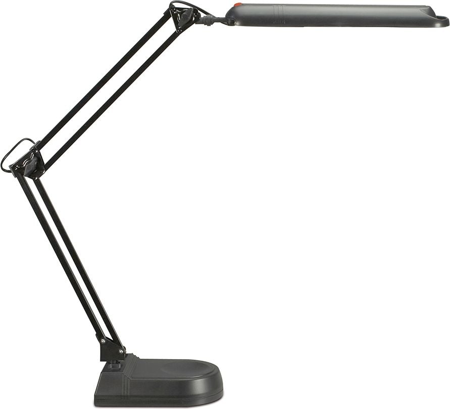 LED-Schreibtischleuchte MAULatlantic 82036, 9 W, 21 LED (tageslichtweiß), 860lm, Standfuß, schwarz