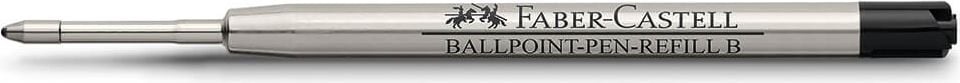 Kugelschreiberminen Faber-Castell 1487 B, Großraummine, B, schwarz