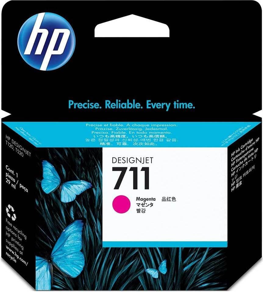 HP Tintenpatrone CZ131A Nr. 711, magenta, 29ml