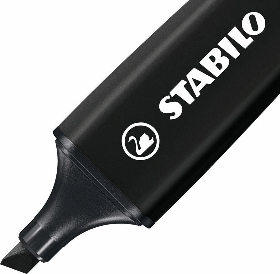 Textmarker STABILO BOSS ORIGINAL ARTY, ca. 2-5mm, Keilspitze, schwarz