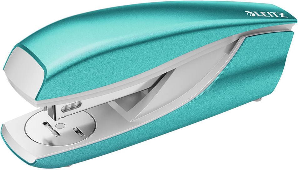 Heftgerät Leitz New NeXXt WOW 5502/OL3, bis 30 Blatt, Einlegetiefe: 65mm, WOW-Farben, türkis