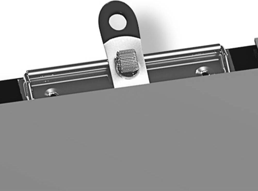 Klemmmappen Oxford A4 400021703, Innentasche, Stiftehalter, grau, grau