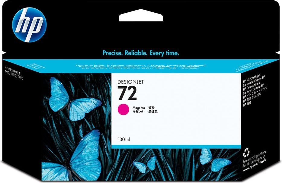 HP Tintenpatrone C9372A Nr. 72, magenta, 130ml