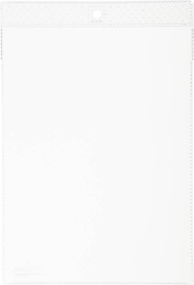 Sichthüllen Durable Etiketten-Schutzhüllen DIN A5 2298-19, PP-Folie 180my, genarbt, transparent, oben
offen, Aufhängloch, Pack 100 Stück, transparent