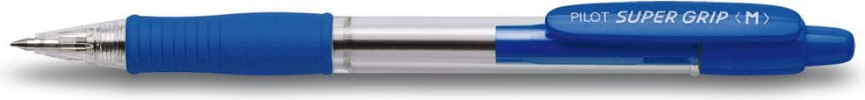 Kugelschreiber Pilot Super Grip M BPGP-10R-M 2030, Mehrweg, ca. 0,4mm, Druckmechanik,
Gehäusefarbe=Schreibfarbe, rot