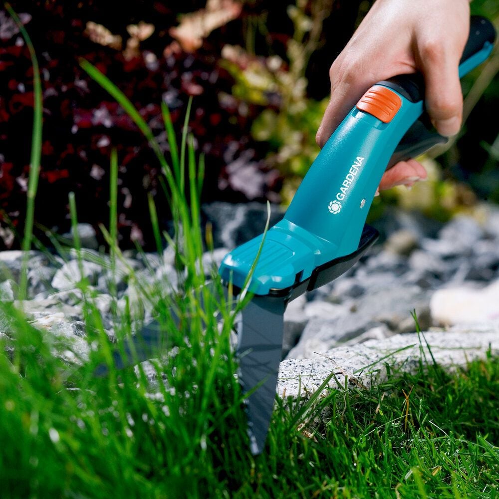 Grasschere GARDENA Comfort, 33cm Schnittstärke, Stahl/Kunststoff