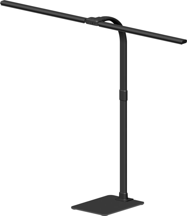 LED-Schreibtischleuchte Hansa Novano 41-5011.009, 20 W, LED (warmweiß, neutralweiß, tageslichtweiß), 1200 Lumen, dimm- und wechselbare Farbtemperatur, schwarz, schwarz