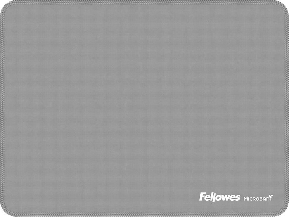 Mauspad Fellowes Breyta XL, 28x21cm, Stoff mit Microban-Schutz, 83% recyceltes Material, grau